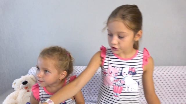 Ева и Лиза и СЛАЙМ лизун из клея пва своими руками. смотреть онлайн