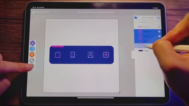 iPad UI Design and Animation - Affinity Designer and Core Animator смотреть онлайн