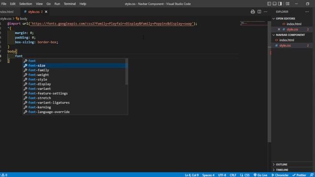 How to create Navbar Component (Web Development Project)!!!Simple Steps смотреть онлайн