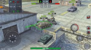 Смотрите, как я играю в World of Tanks Blitz  баги и залазы