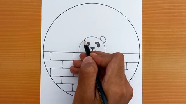 How To Draw: Cute Panda Climbing Wall смотреть онлайн