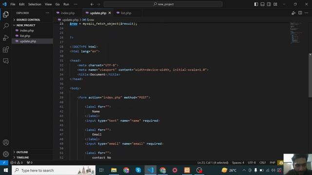 Updating MySQL Data with PHP: Step-by-Step Guide #php #mysql #xampp #xamppserver #html смотреть онлайн