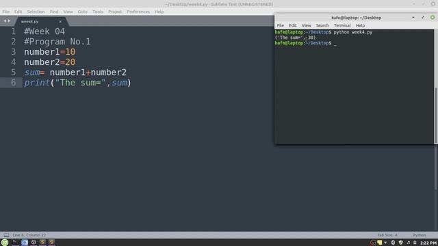 Assignment Operator, Addition Operator || Programming with Python || Week-04 смотреть онлайн