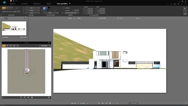 [Tuto] Artlantis 5 - Création d'une vue parallèle смотреть онлайн