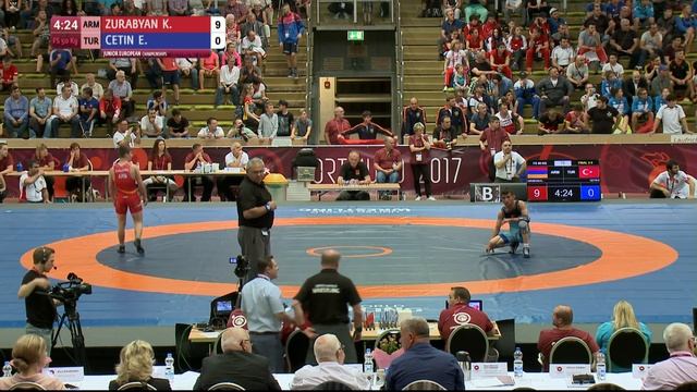 BRONZE FS - 50 kg: K. ZURABYAN (ARM) df. E. CETIN (TUR), 11-4 смотреть онлайн