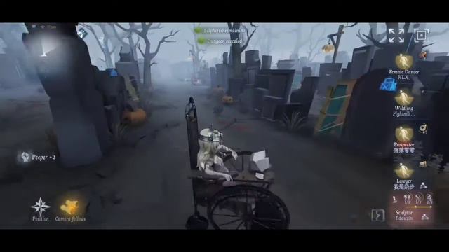 #5 Sculptor [Galatea] ✓ Gameplay ✓ IdentityV ✓ "Original" Costume смотреть онлайн