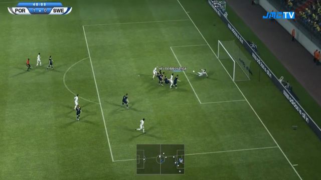 Portugal vs. Sweden | jmc World Cup Japan 2012 | Pro Evolution Soccer 2012 (PES 2012) смотреть онлайн