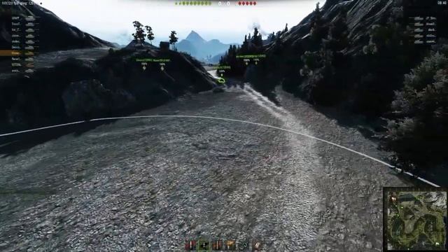 WOT- 4 Компания, 8лв., Перевал, бой за территорию . [TZERO] - [52NN] св.камера