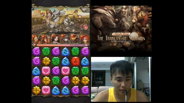 [Tower of Saviors] Tragedy of Solomon (Ultimate Stage) [0 diamond clear] [★★] смотреть онлайн