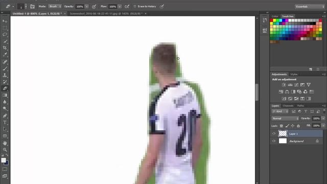 طريقة القص الإحترافي ببرنامج Photoshop 2016-2017 смотреть онлайн