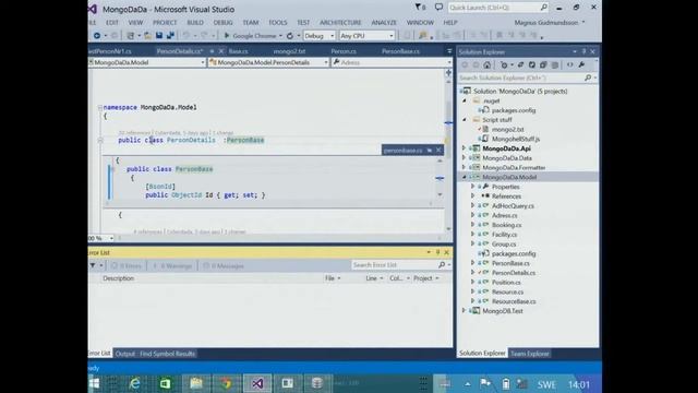 SWETUGG 2015 - Rocka loss med Mongo DB - Magnus Gudmundsson смотреть онлайн