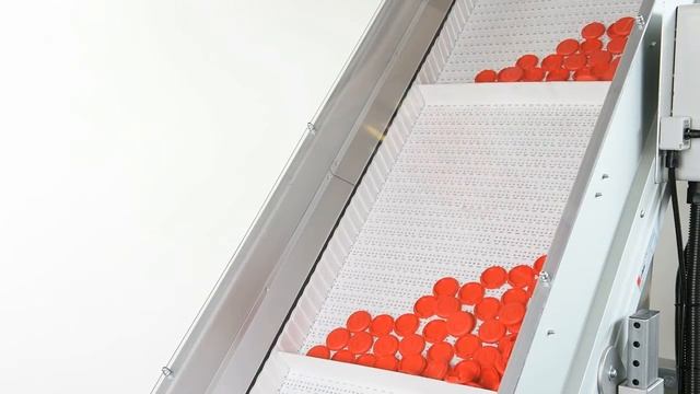 Модульный ленточный конвейер с воздушным охлаждением  Modular Belt Conveyor with Air Cooling Syste