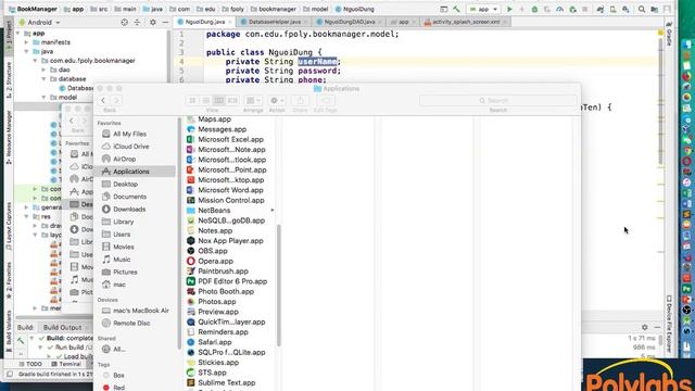 Lập trình Android - v2.4 - Sử dụng công cụ SQLite Admin tạo CSDL trong android смотреть онлайн