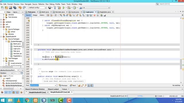 Student Management System Project in Java Part 5 смотреть онлайн