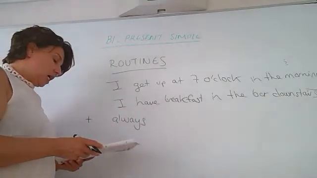 INTENSIVE ENGLISH COURSE- B1- SIMPLE PRESENT