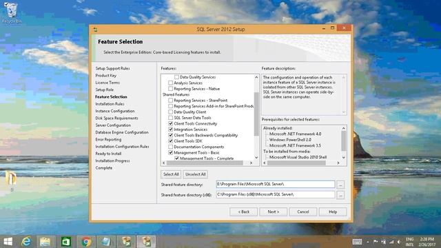 SQL Server 2012 Installation смотреть онлайн