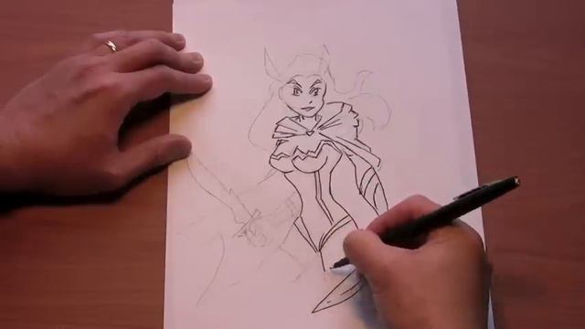 World of Warcraft Blood elf Rogue Speed Draw смотреть онлайн
