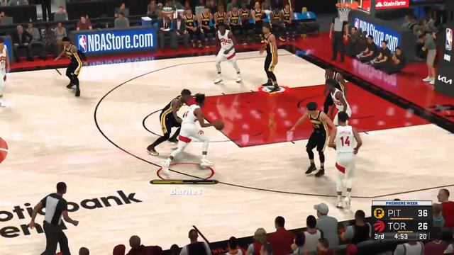 NBA 2k23 Gameplay - NBA Regular Season 2039-40: Raptors vs. Force смотреть онлайн