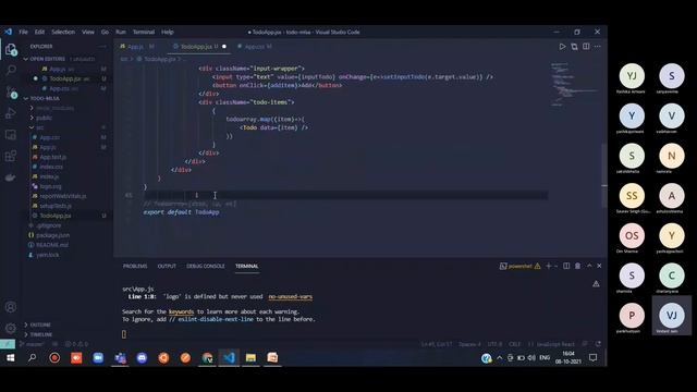 Create Todo app using React.js and deploy on the github | MLSA event смотреть онлайн