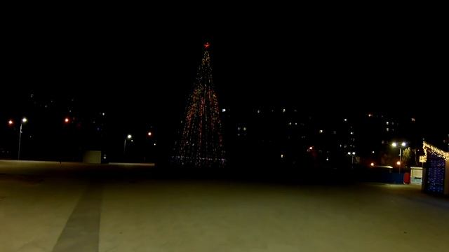 Новогодняя ёлка на Спартановке Волгоград за 3 дня до Нового 2020 Года, Часть 6