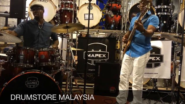 LEE PEARSON (Mapex Artist) with Scott Ambush (Spyro Gyra):DrumClinic in Malaysia 06.10.2014 смотреть онлайн