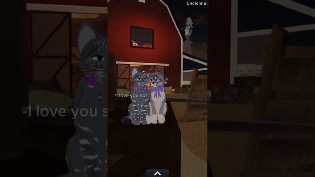 •1• тут нечего писать.. Хитрый глаз потом долго обижался на тумана (( #roblox #warriorcats смотреть онлайн