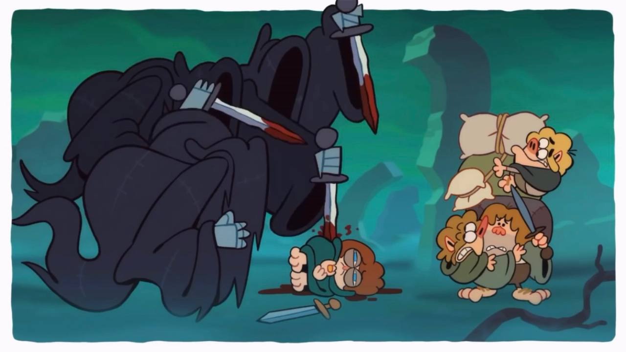 «Братство Кольца» за 3 минуты?