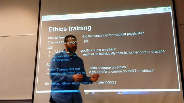 UBC/BCCA Medical Physics Journal Club - #01 - "Ethics" смотреть онлайн