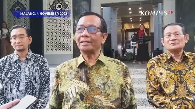 Komentar Mahfud Jelang Putusan Majelis Kehormatan MK soal Dugaan Pelanggaran Etik Anwar Usman dkk смотреть онлайн