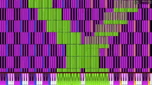 Dancing Line The Piano BLACK MIDI смотреть онлайн