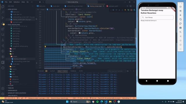 Figma To Flutter - Slicing UI Resepku Apps - Flutter Indonesia смотреть онлайн
