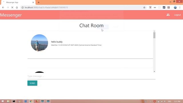 Messenger Application by Nodejs смотреть онлайн