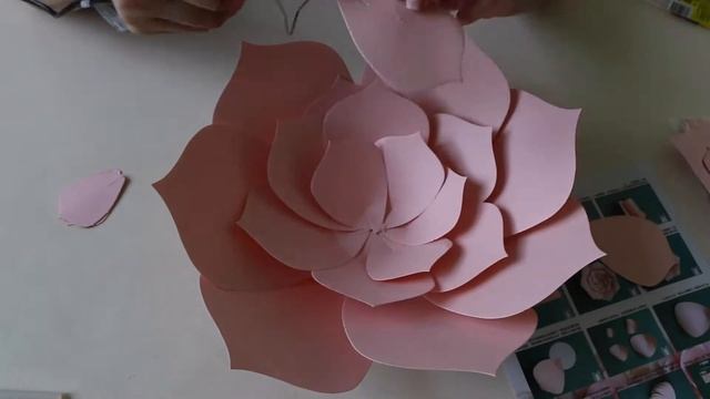Бумажные цветы с Aliexpress DIY смотреть онлайн