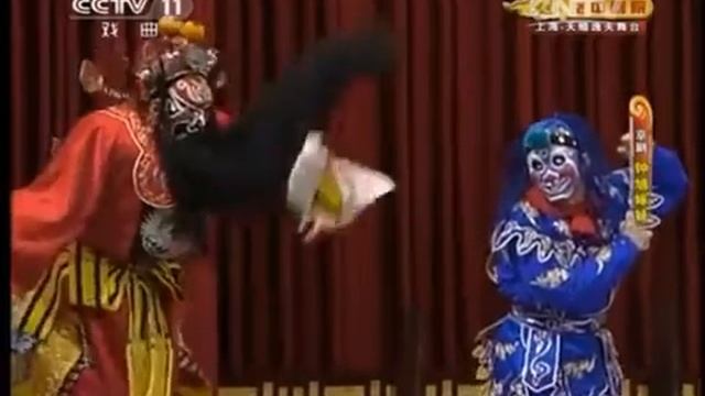 京剧钟馗嫁妹Пекинская опера Чжун Куй выдает замуж сестру русские субтитры