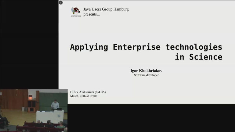 Applying Enterprise Technologies In Science, 28/03/2017