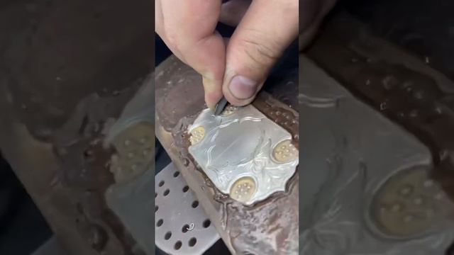 Табличка на старинный серебряный оклад. #jewellery смотреть онлайн