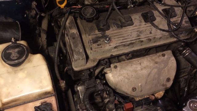 Первый запуск двигателя 7a-fe Toyota carina at-211 после капитального ремонта смотреть онлайн