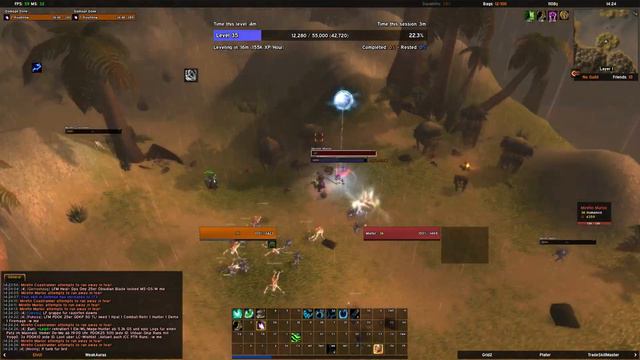 [WoW - Classic] Hyperspawn Leveling Spot (34-45) -Dustwallow Marsh смотреть онлайн