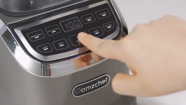 AMZCHEF ZM5003 Smoothie Countertop Blender for Shakes, Smoothies, Ice Crushing, Frozen Fruits смотреть онлайн