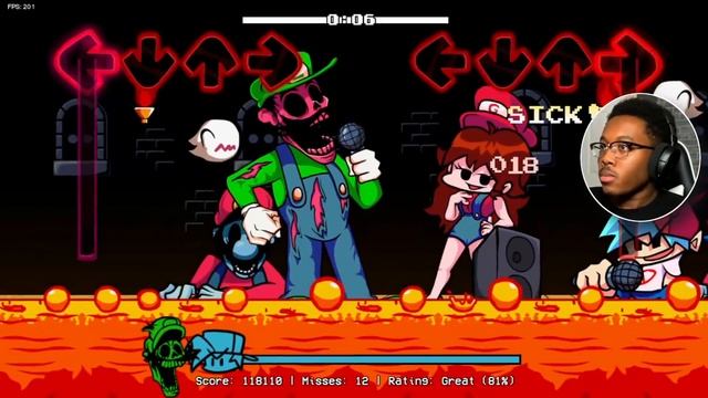 SUPER MARIO GOT SUPER SCARY. | Friday Night Funkin' (Mario's Madness) смотреть онлайн