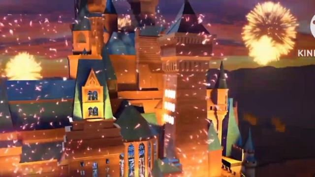 Walt Disney Pictures logo (100th Anniversary) (Enchanted II) смотреть онлайн