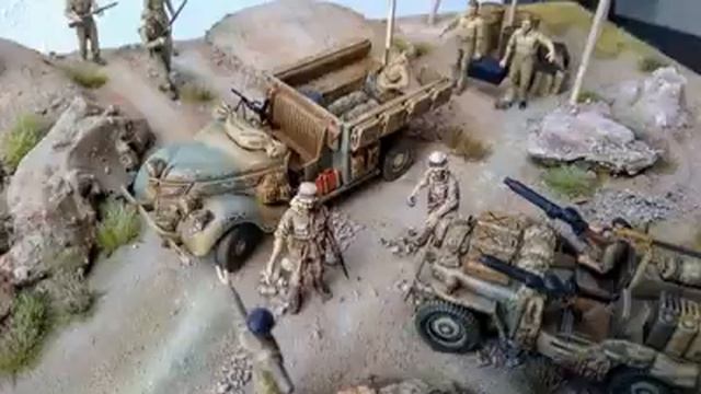 DIORAMA HASEGAWA 1/48 P-40K смотреть онлайн