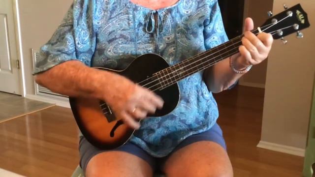 Beginner lesson #9 Solitary man. Island strumming смотреть онлайн