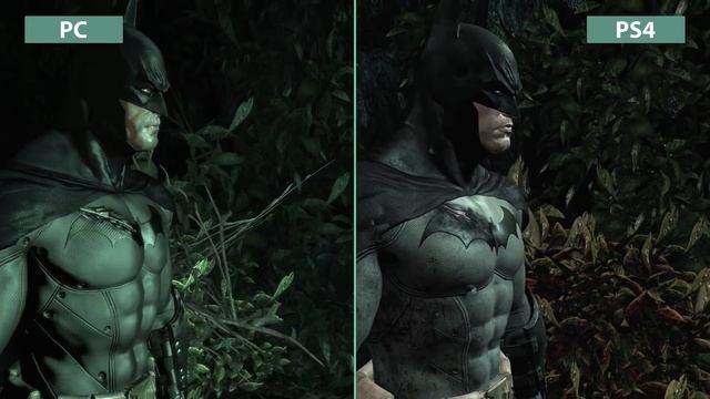 Batman Arkham Asylum – PC vs. PS4 Return to Arkham Remaster Graphics Comparison смотреть онлайн