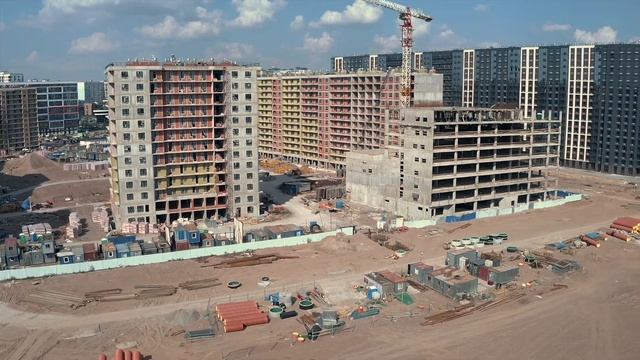 ЖК АКВИЛОН ZALIVE - Ход Строительства (Сентябрь 2022) смотреть онлайн