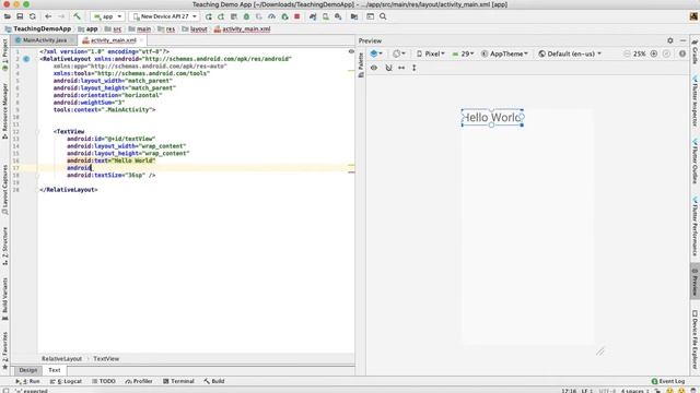 TextView Button Spinner Checkbox Radiobox | android app tutorial for beginners in telugu #8 смотреть онлайн