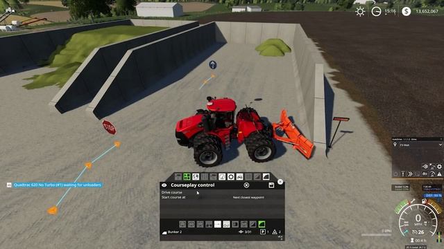 Mega Silage - Part 2 - Fully Automated with AutoDrive and Courseplay - FS19 смотреть онлайн