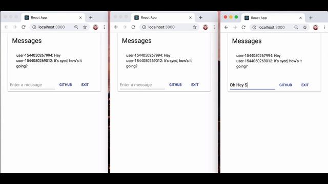 React Chat App PubNub смотреть онлайн