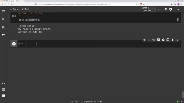 Python Data Types Part-6 | Strings in Python | Lecture-7 | Python tutorial in Hindi смотреть онлайн