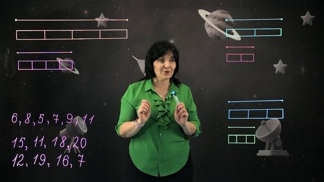 Длиннее, короче, уже, шире. (3 ч.).Такая нужная железная дорога. 1 класс. смотреть онлайн
